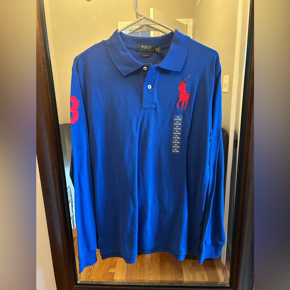 Polo Big Pony Long Sleeve Classic Fit